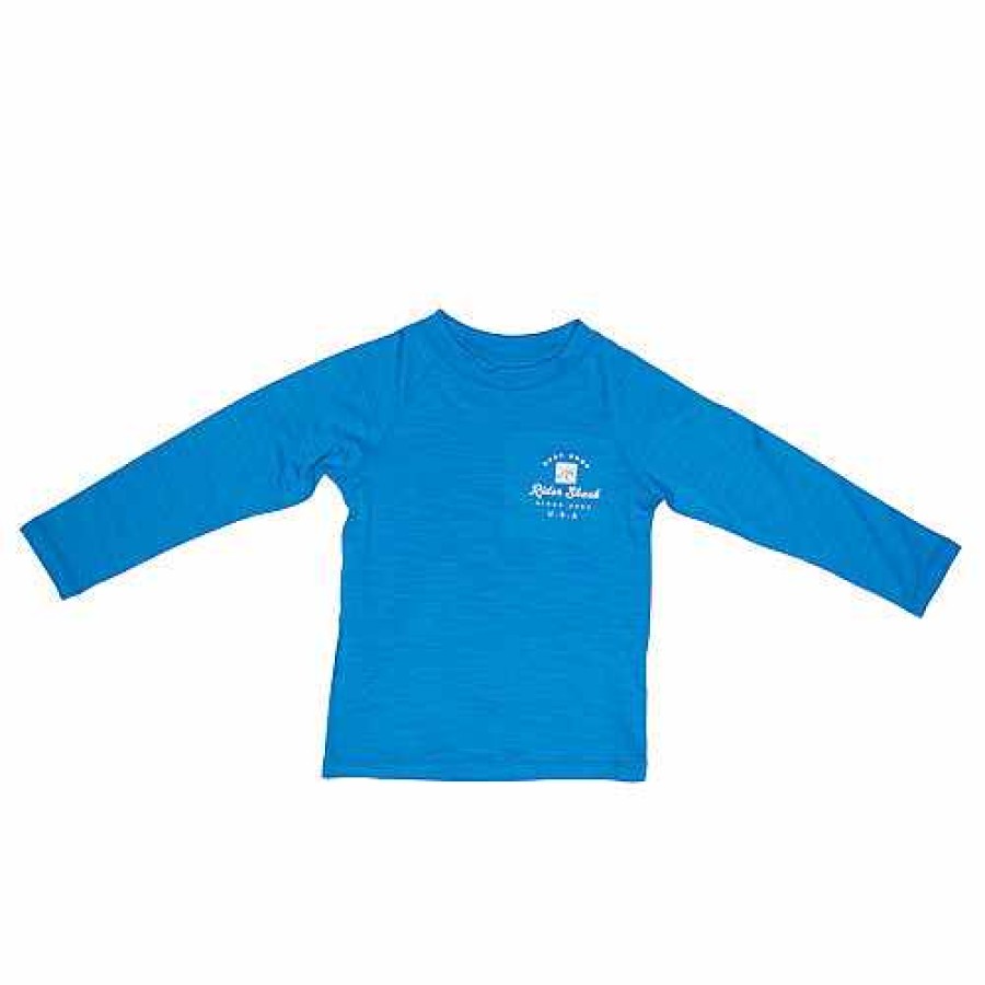 Wetsuits>Youth>Rashguards & Sun Shirts Rider Shack Wetsuits>Youth>Rashguards & Sun Shirts | Rider Shack Toddler Hybrid Surf Tee Royal-Blue