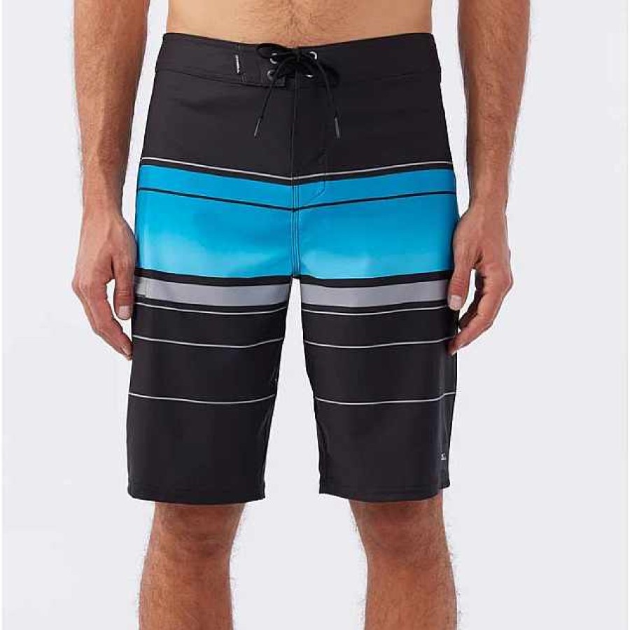 Clothing>Mens>Boardshorts O'Neill Clothing>Mens>Boardshorts | O'Neill Hyperfreak Heat Stripe 21" Black