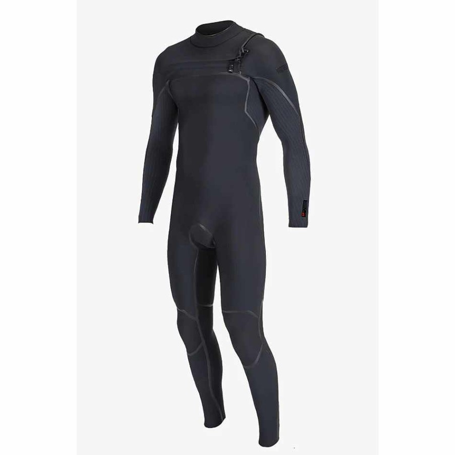 Wetsuits>Mens>3/2 Fullsuits O'Neill Wetsuits>Mens>3/2 Fullsuits | O'Neill Hyperfreak Fire 3/2+Mm Chest Zip Surfing Wetsuit Black