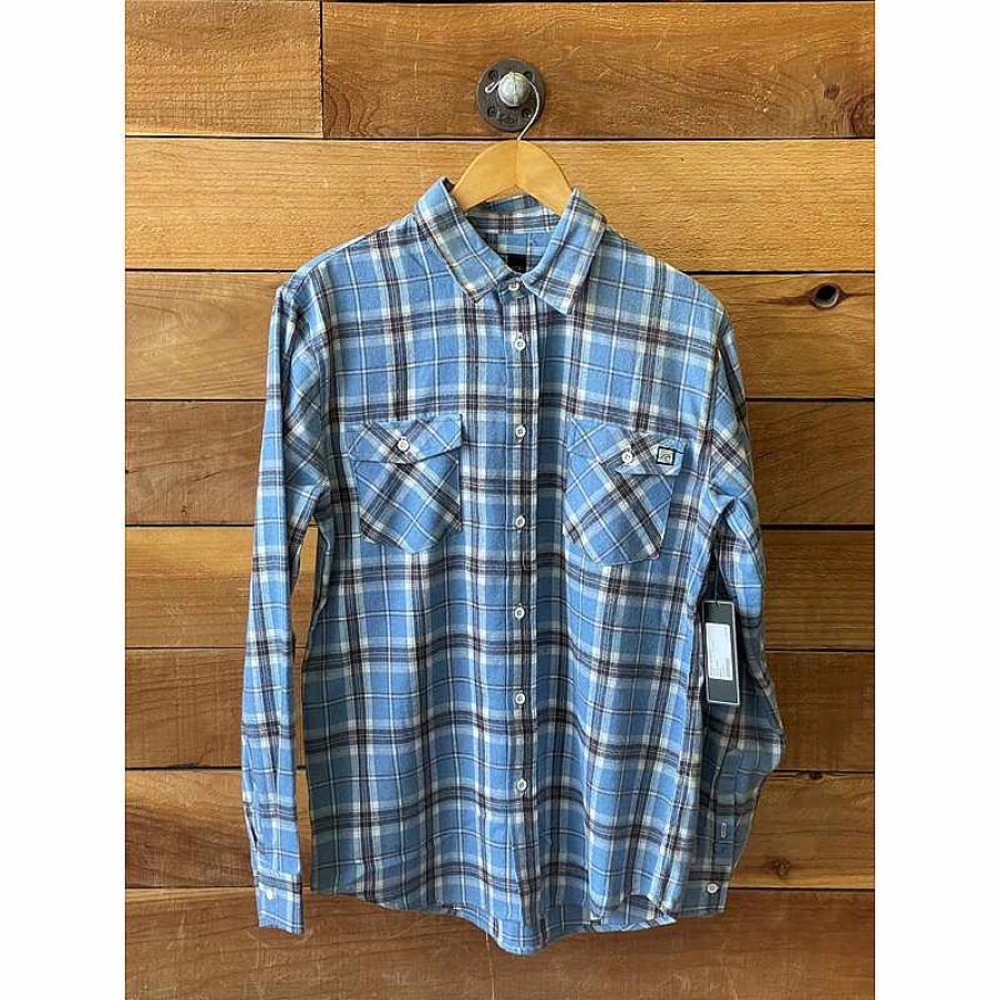 Clothing>Mens>Tops Rider Shack Clothing>Mens>Tops | Westerly Plaid Flannel Light-Blue