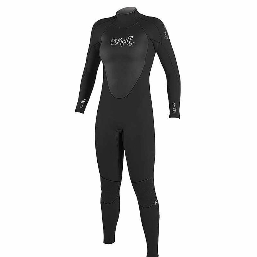 Wetsuits>Womens>4/3 Fullsuits O'Neill Wetsuits>Womens>4/3 Fullsuits | O'Neill Women'S Epic 4/3 Mm Backzip Wetsuit Black