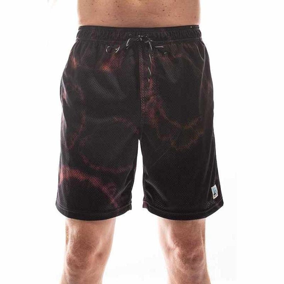 Clothing>Mens>Boardshorts Rider Shack Clothing>Mens>Boardshorts | Rider Shack Breeze Block Volley Shorts Black-Tye-Dye