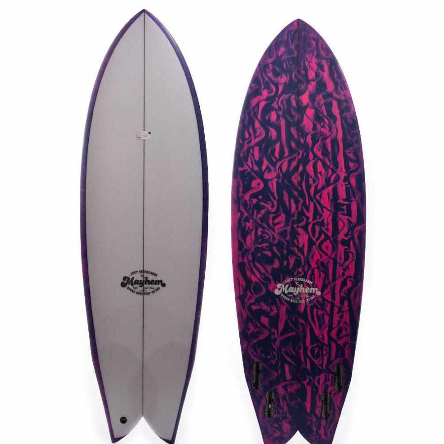 Surfboards>Fish Boards Lost Surfboards>Fish Boards | Lost 5'6 Round Nose Fish Retro With Resin Tint Surfboard