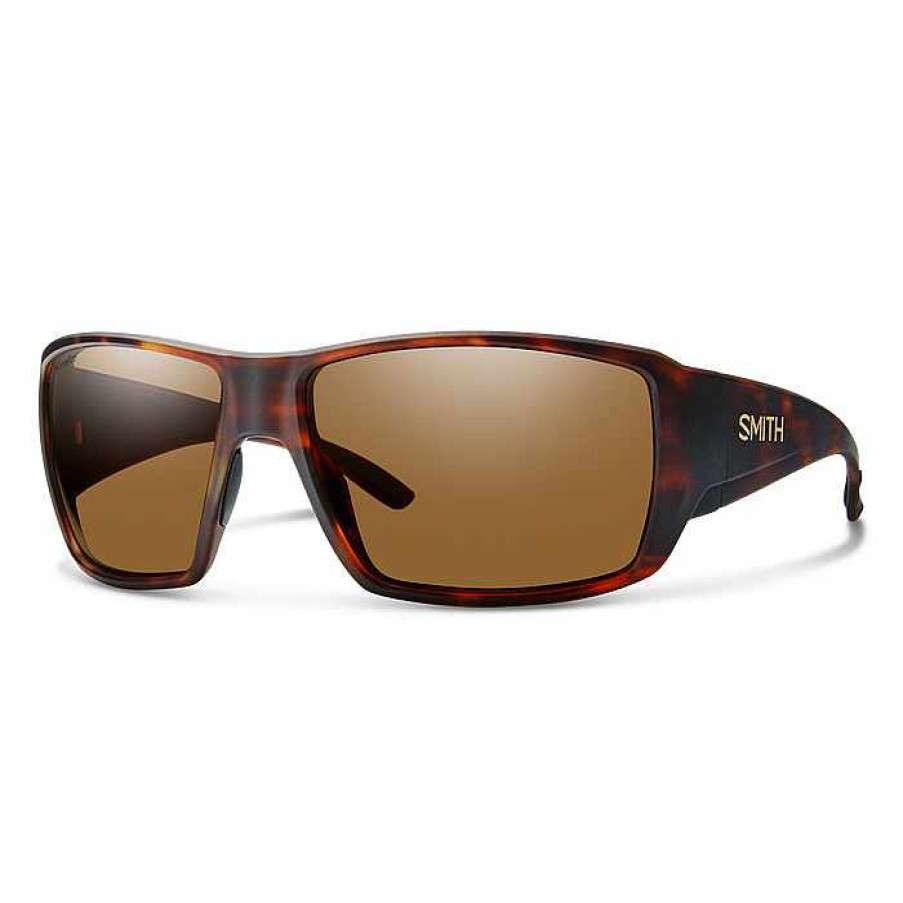 Clothing>Mens>Sunglasses Smith Clothing>Mens>Sunglasses | Smith Guides Choice Matte Havana/Brown Polarized Lens