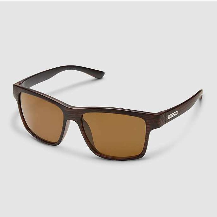 Clothing>Womens>Sunglasses Suncloud Clothing>Womens>Sunglasses | Suncloud A-Team Burnished Brown Brown Polar Lens Sunglasses