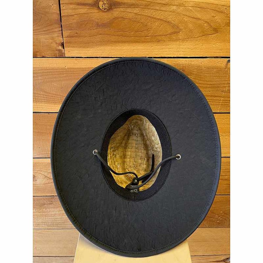 Beach Supply>Beach Hats Rider Shack Beach Supply>Beach Hats | Rider Shack Jetty Straw Hat Black