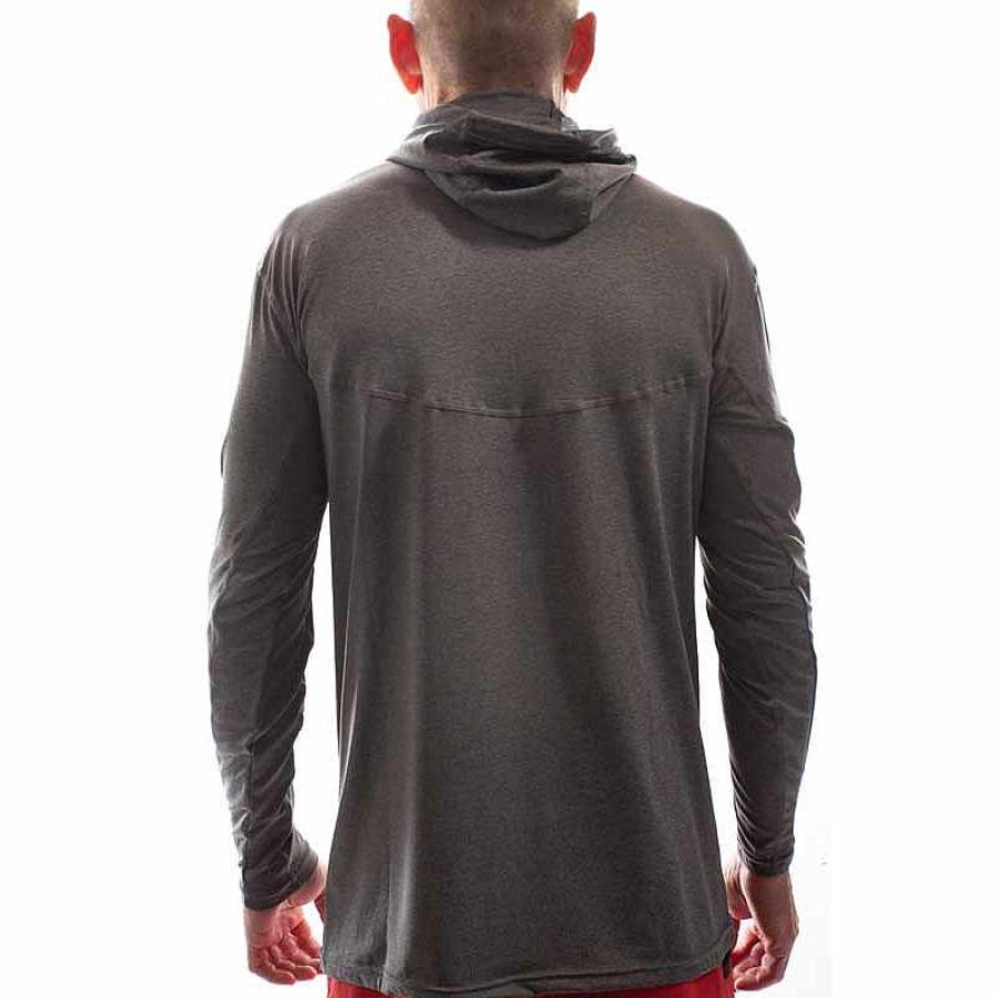 Clothing>Mens>Tops Rider Shack Clothing>Mens>Tops | Rider Shack Stratus Hooded Performance Top Charcoal