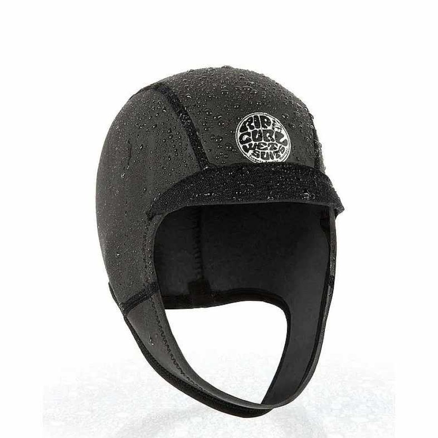 Wetsuits>Womens>Hoods Rip Curl Wetsuits>Womens>Hoods | Rip Curl Dawn Patrol Surf Cap 2Mm Black