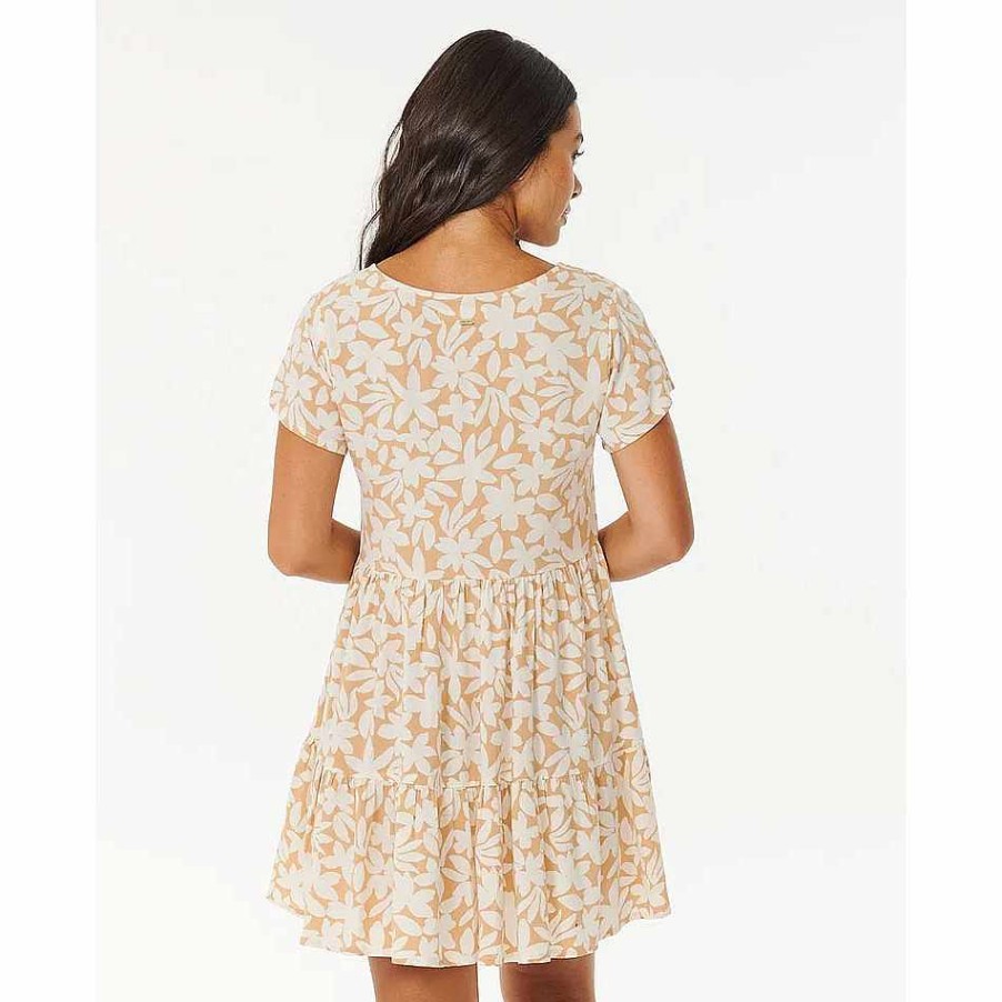 Clothing>Womens>Dresses Rip Curl Clothing>Womens>Dresses | Rip Curl Holiday Tropics Women'S Dress Tan