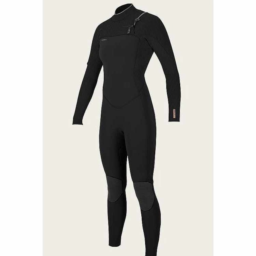 Wetsuits>Womens>3/2 Fullsuits O'Neill Wetsuits>Womens>3/2 Fullsuits | O'Neill Women'S Hyperfreak 3/2Mm Chest Zip Wetsuit Black