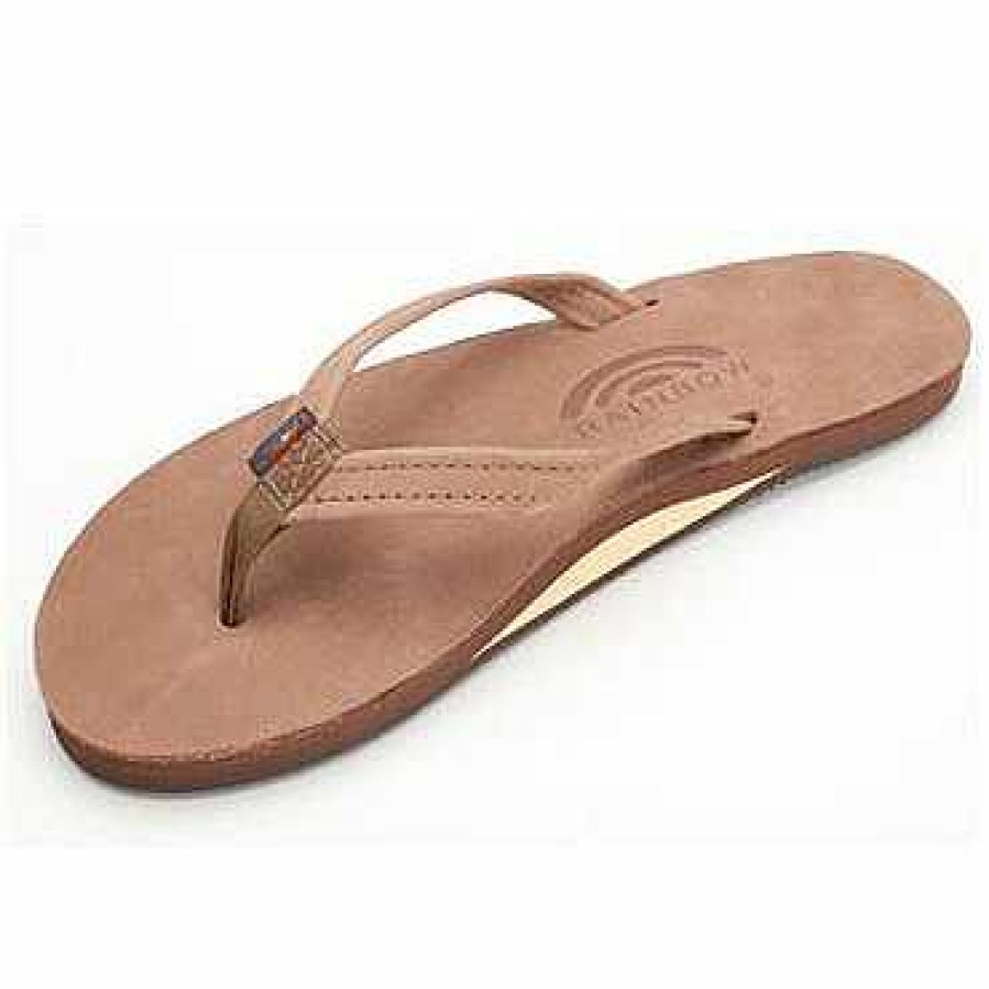 Clothing>Womens>Flip Flops Rainbow Sandals Clothing>Womens>Flip Flops | Rainbow 301 Altsn Womens Premier Narrow Strap Leather Sandals