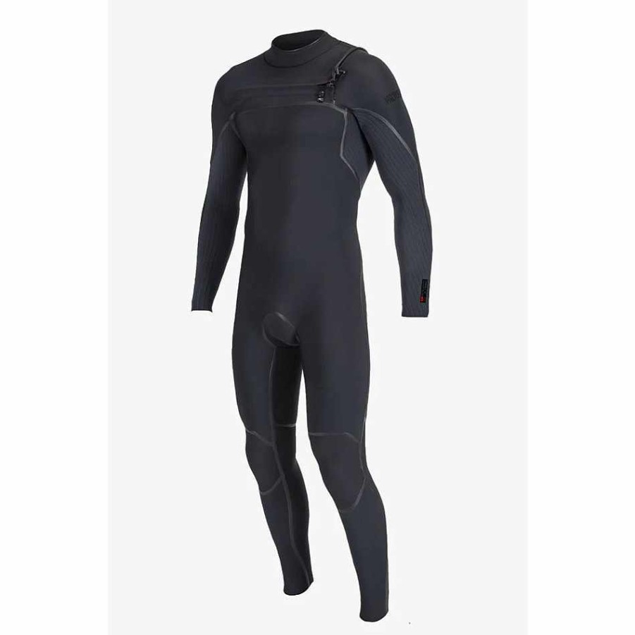 Wetsuits>Mens>4/3 Fullsuits O'Neill Wetsuits>Mens>4/3 Fullsuits | O'Neill Hyperfreak Fire 4/3+Mm Chest Zip Surfing Wetsuit Black