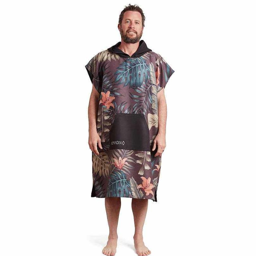 Beach Supply>Towels & Ponchos RIDER SHACK Surf Beach Supply>Towels & Ponchos | Nomadix Palms Night Changing Poncho M/L