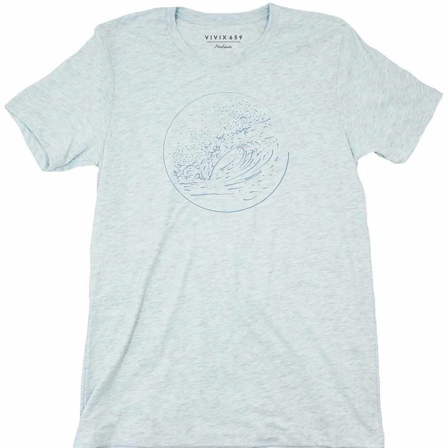 Clothing>Mens>Tops Vivix Clothing>Mens>Tops | Vivix Cove Mens Tee Glacier-Blue