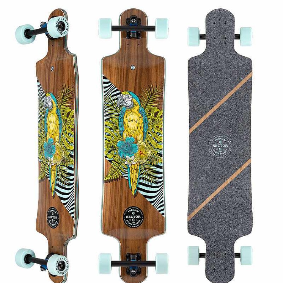 Gear>Skateboards Sector 9 Gear>Skateboards | Sector 9 Fault Line Perch 39.5" Skateboard Complete