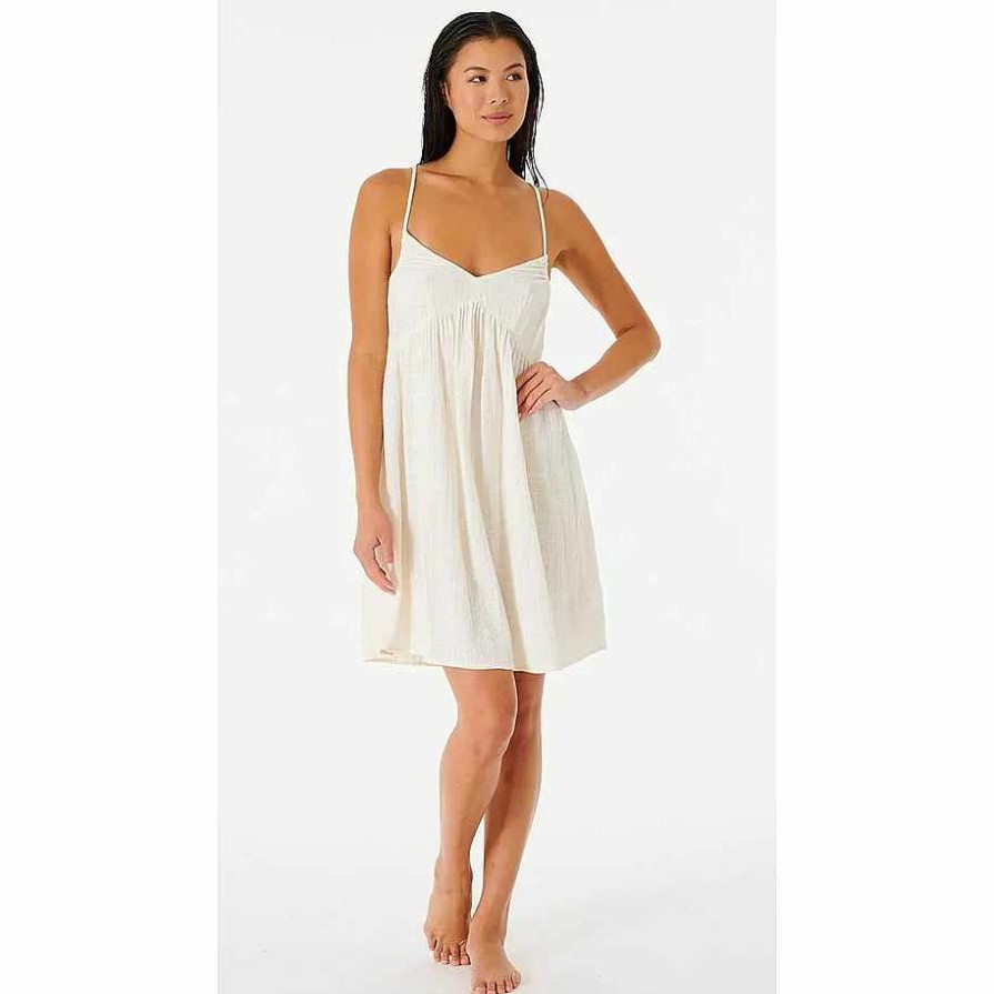 Clothing>Womens>Tops Rip Curl Clothing>Womens>Tops | Rip Curl Women'S Classic Surf Cover Up Bone