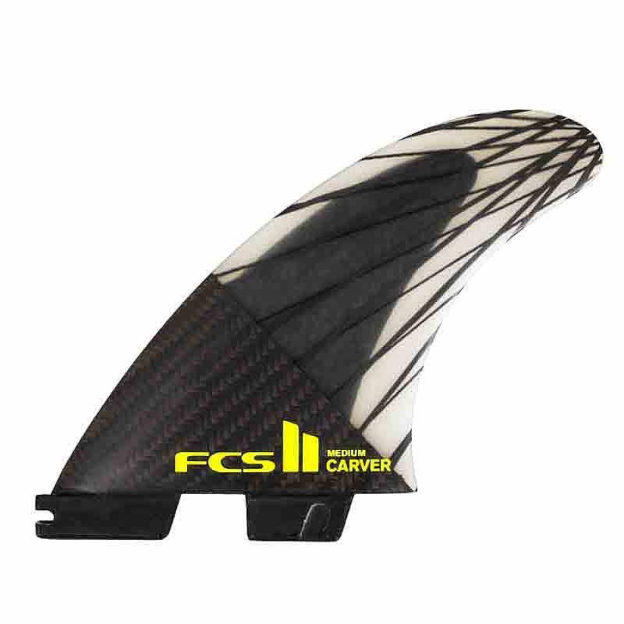 Surfboard Accessories>Fins FCS Surfboard Accessories>Fins | Fcs Ii Carver Pc Carbon Large Thruster Surfboard Fins