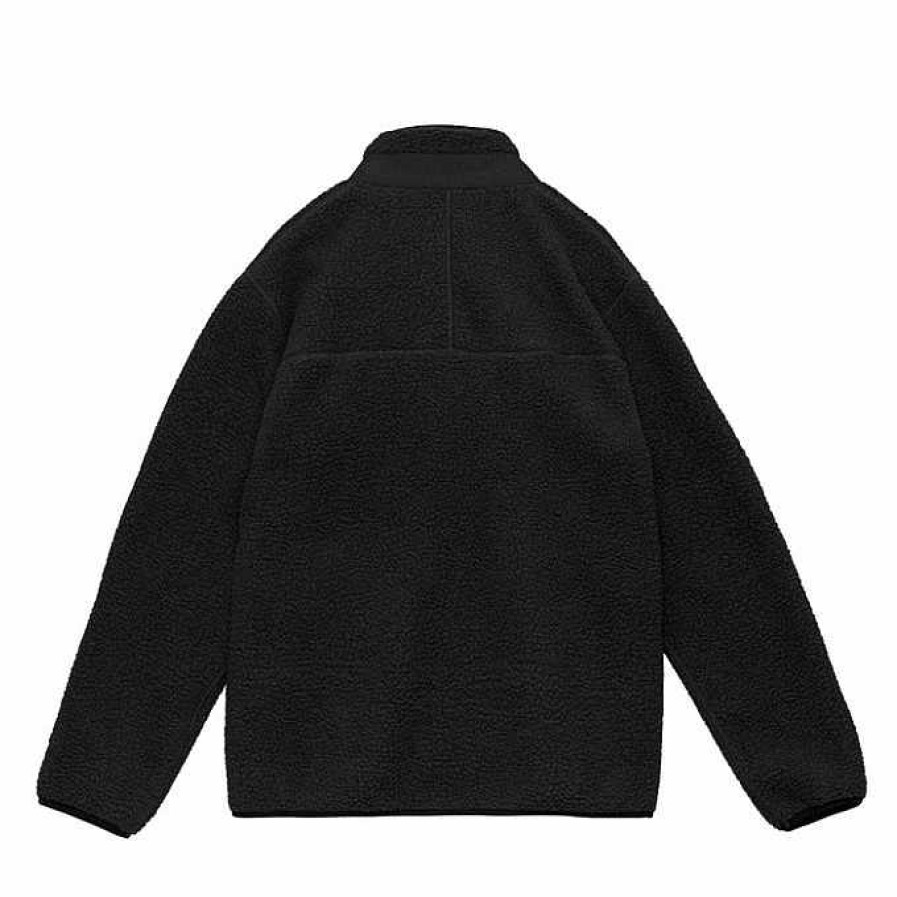 Clothing>Mens>Tops Florence Marine X Clothing>Mens>Tops | Florence Marine X High Pile Utility Fleece Jacket Black