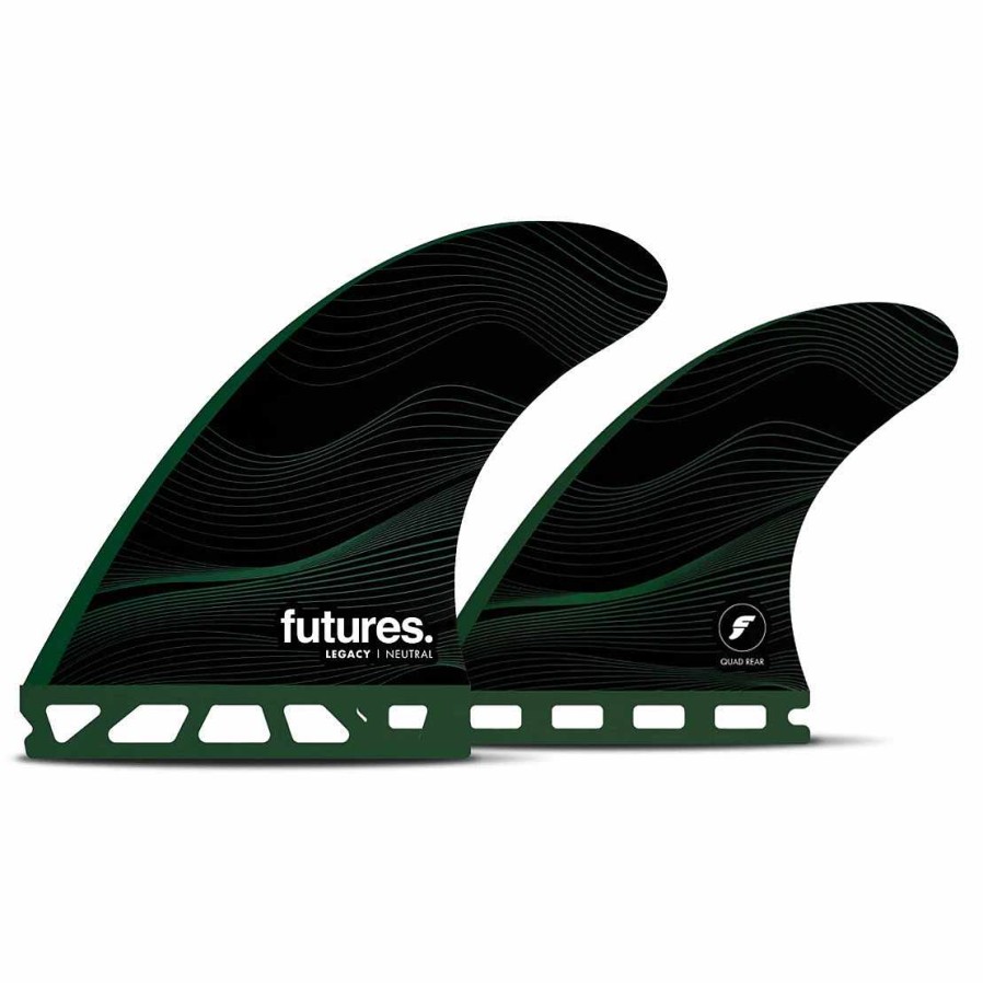 Surfboard Accessories>Fins Futures Surfboard Accessories>Fins | Futures F8 Honeycomb Quad Green