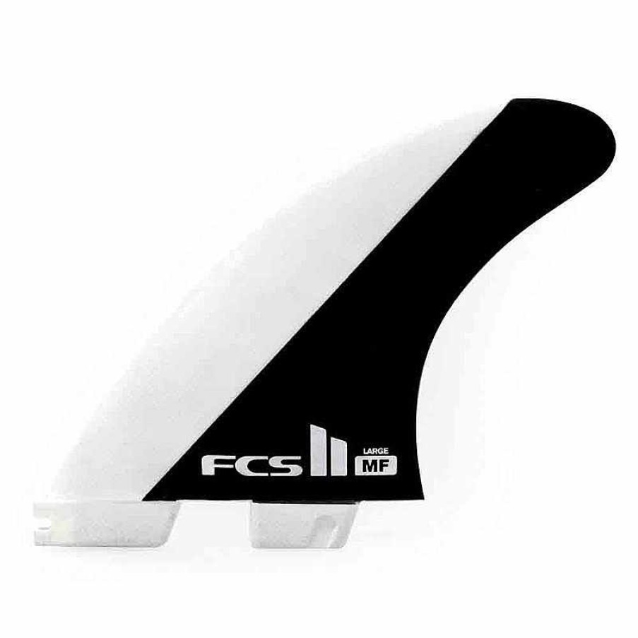 Surfboard Accessories>Fins FCS Surfboard Accessories>Fins | Fcs Ii Mf Black/White Large Thruster Surfboard Fin Set