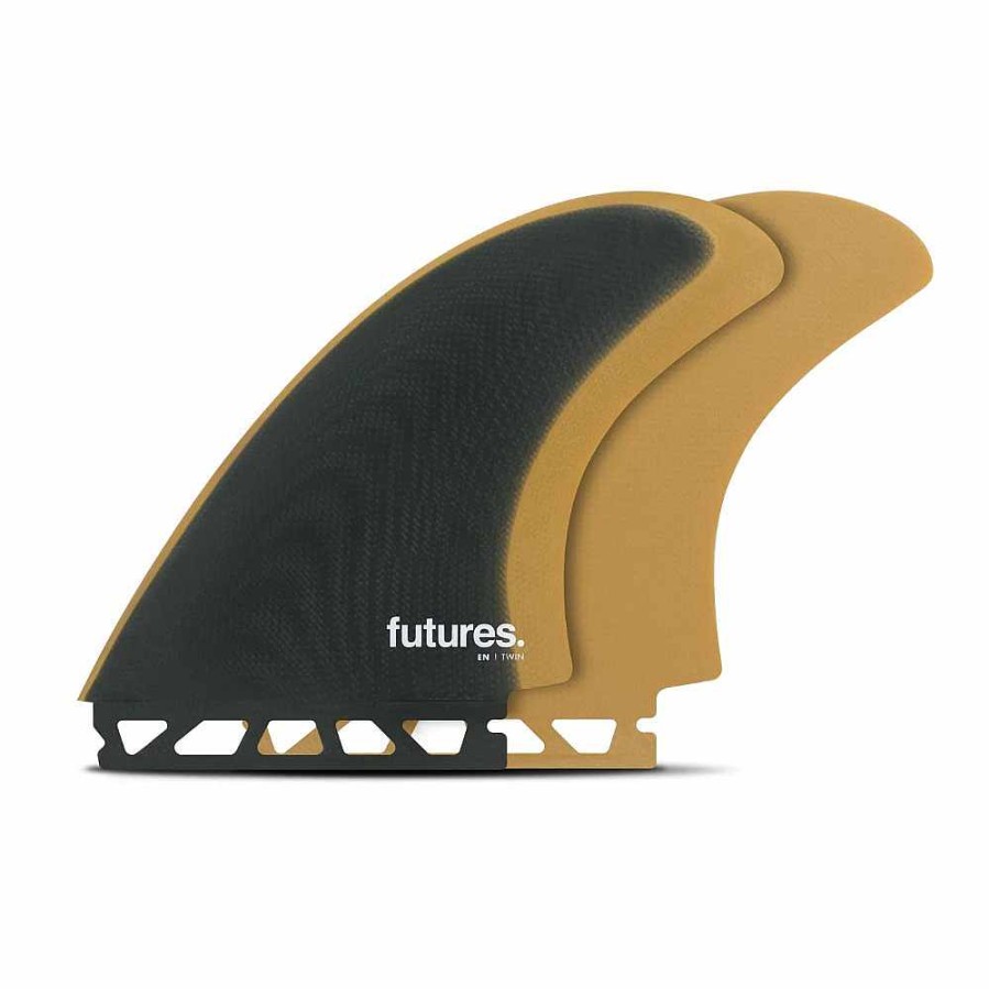 Surfboard Accessories>Fins Futures Surfboard Accessories>Fins | Futures En Fg Twin Slate/Ochre Surfboard Fin Set