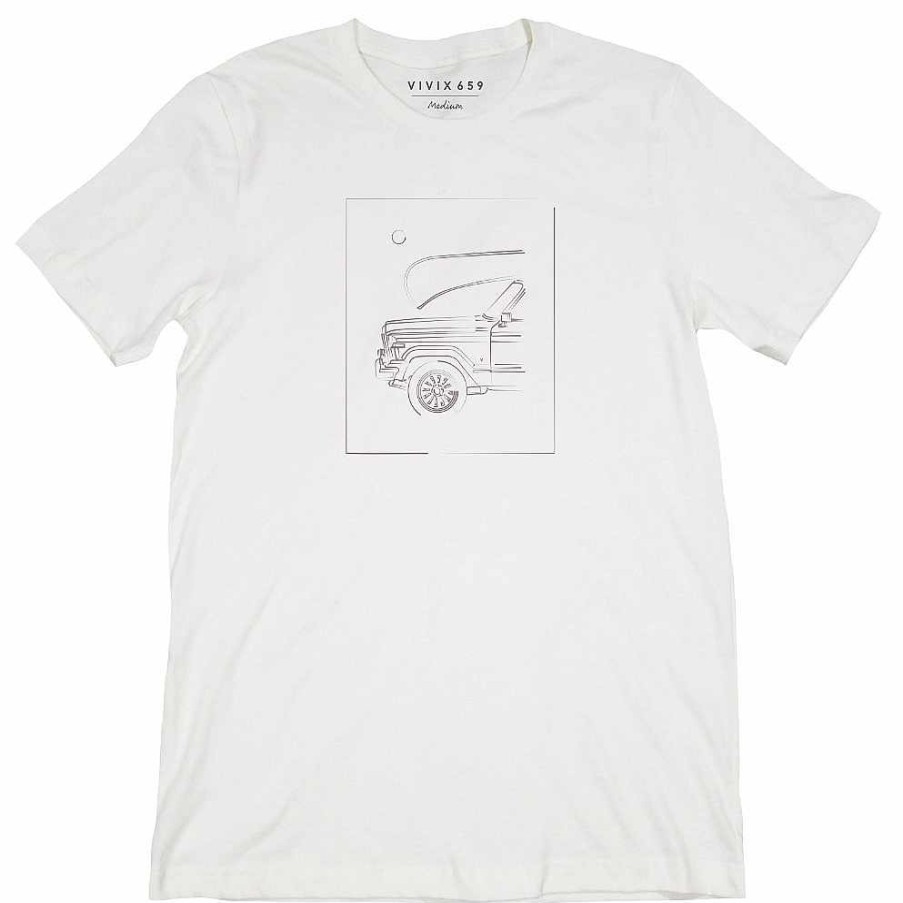 Clothing>Mens>Tops Vivix Clothing>Mens>Tops | Vivix Loch Mens Tee Vintage-White