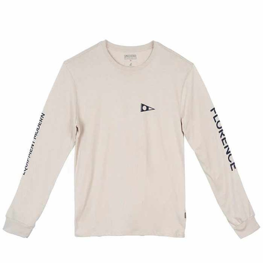 Clothing>Mens>Tops Florence Marine X Clothing>Mens>Tops | Florence Marine X Formula Long Sleeve T-Shirt Tan