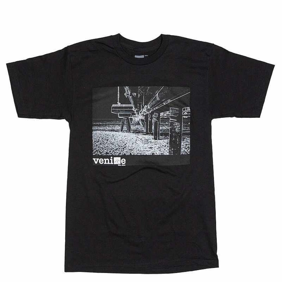 Clothing>Mens>Tops Rider Shack Clothing>Mens>Tops | Rider Shack Venice Pier Tee Black