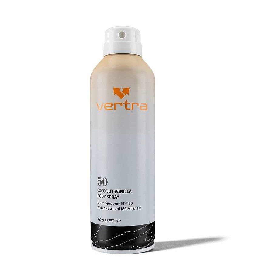 Beach Supply>Sunscreen Vertra Beach Supply>Sunscreen | Vertra Coconut Vanilla Spf 50 Spray Sunscreen