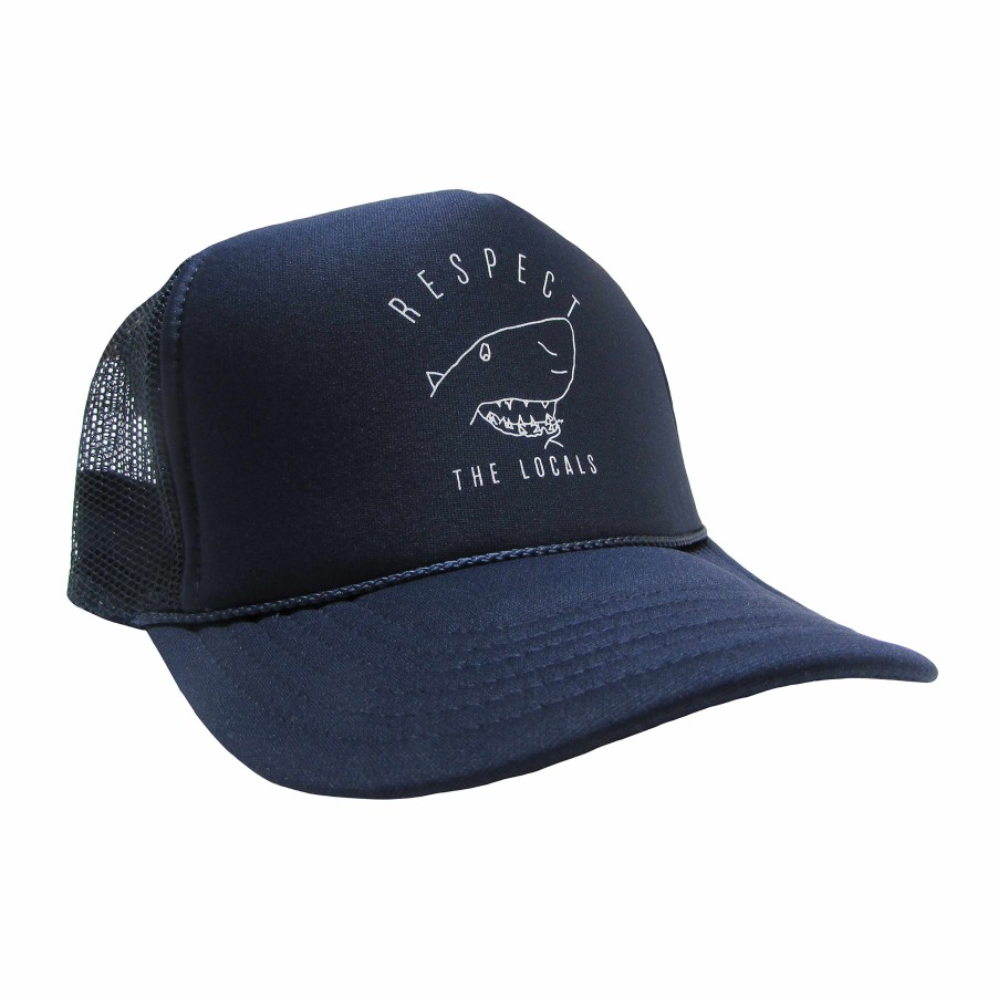 Clothing>Mens>Accessories Vivix Clothing>Mens>Accessories | Vivix Respect Foam Mesh Cap Navy