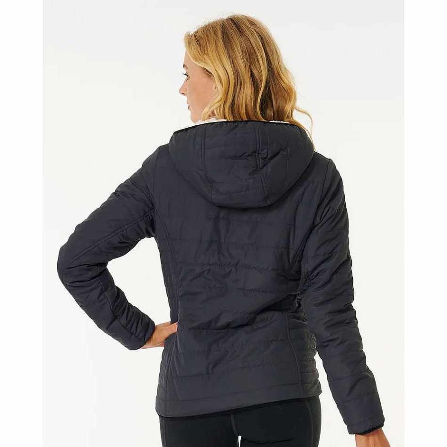 Clothing>Womens>Tops Rip Curl Clothing>Womens>Tops | Rip Curl Anti Series Anoeta Classic Womens Jacket Black