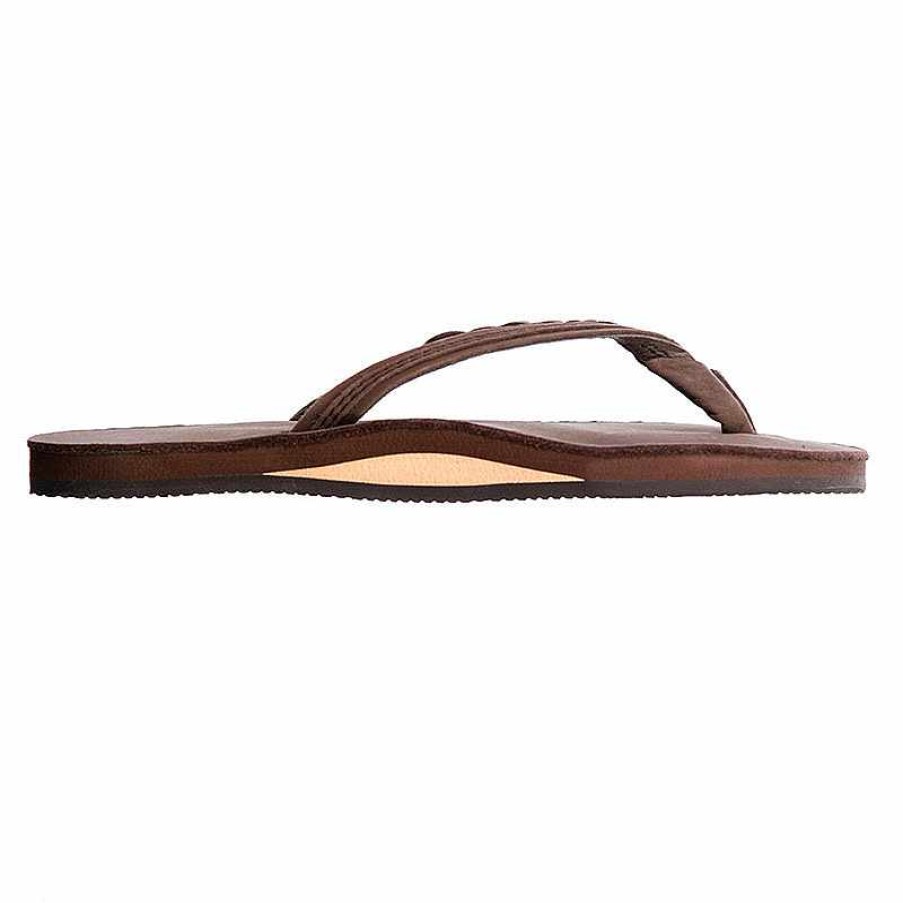 Clothing>Womens>Flip Flops Rainbow Sandals Clothing>Womens>Flip Flops | Rainbow Flirty Braidy Womens Premier Leather Sandals