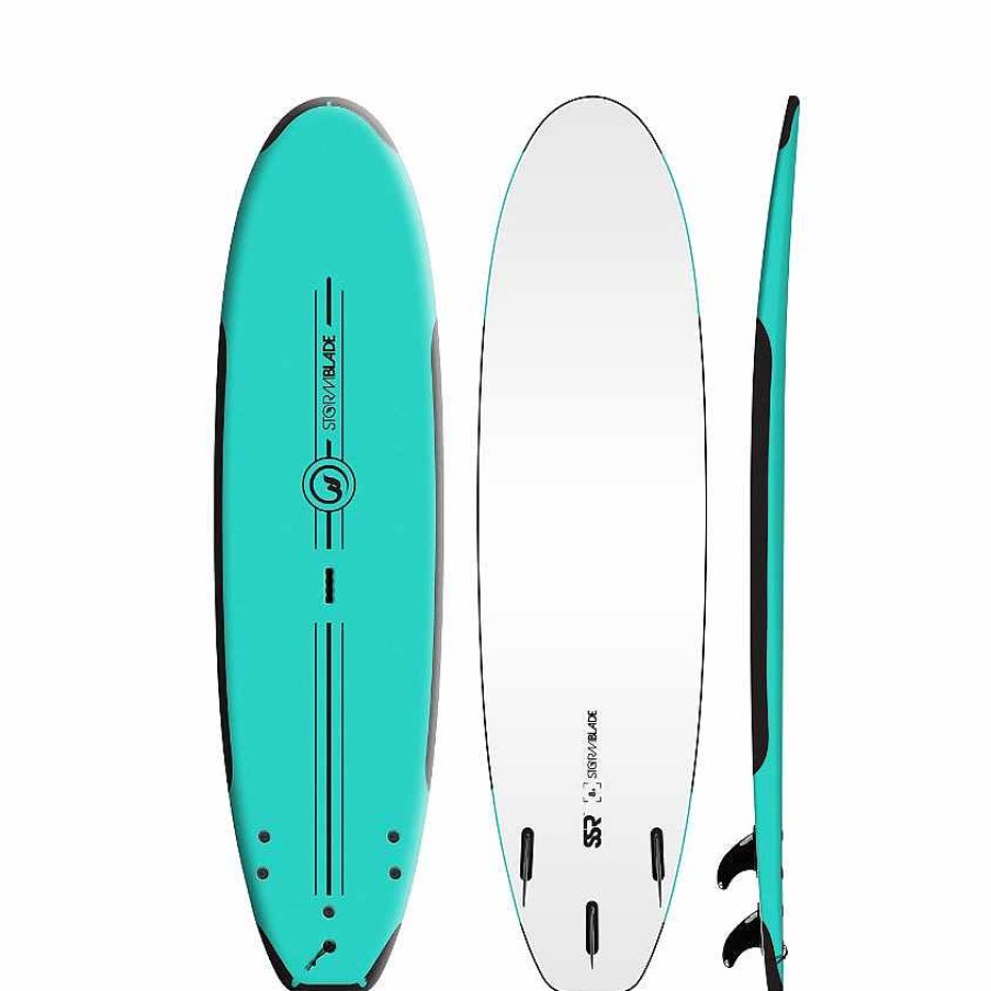 Surfboards>Soft Boards Storm Blade Surfboards>Soft Boards | 8'0 Ssr Storm Blade Soft Top Surfboard