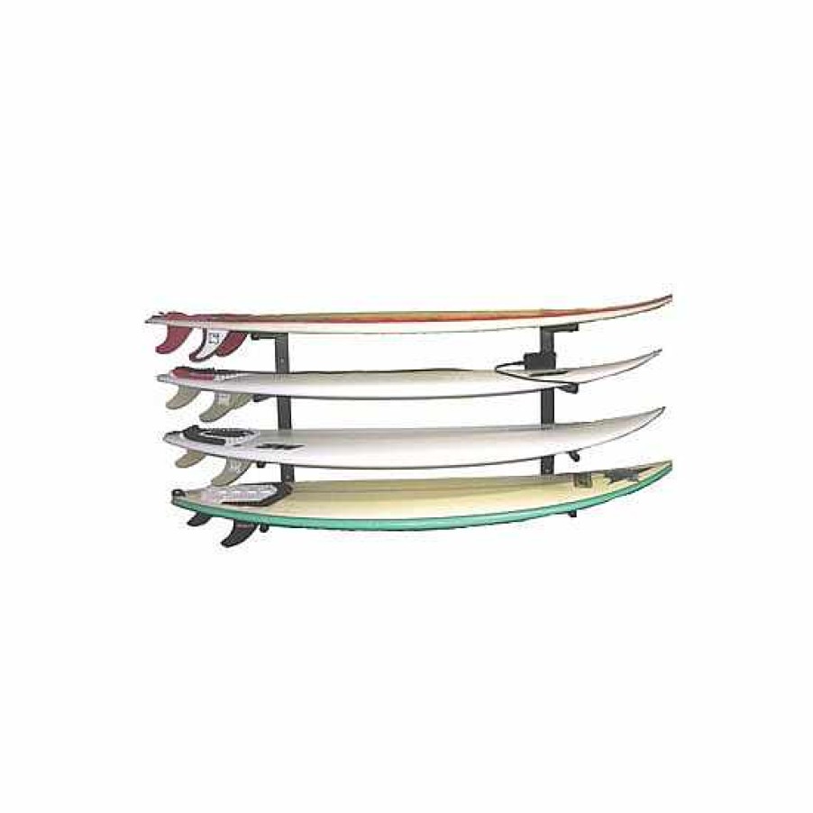 Gear>Surfboard Racks T-Rax Gear>Surfboard Racks | T-Rax Multi Surfboard Wall Rack-4 Board