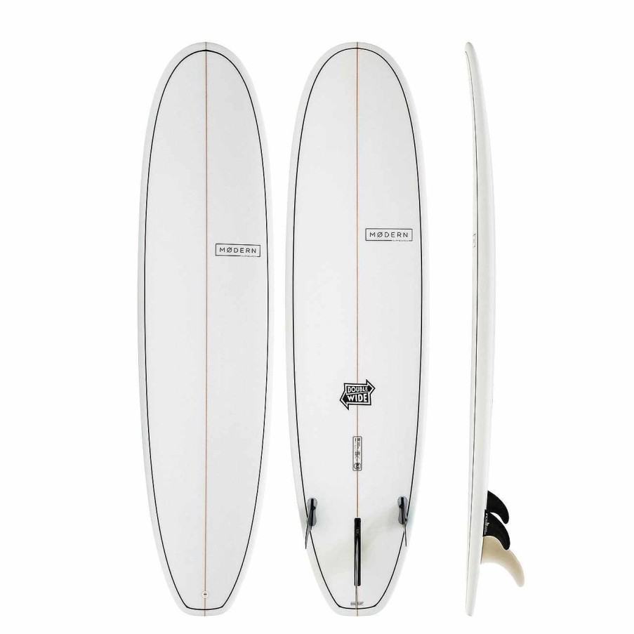 Surfboards>Longboards Modern Surfboards>Longboards | Modern 9'2 Double Wide Slx Clear Surfboard