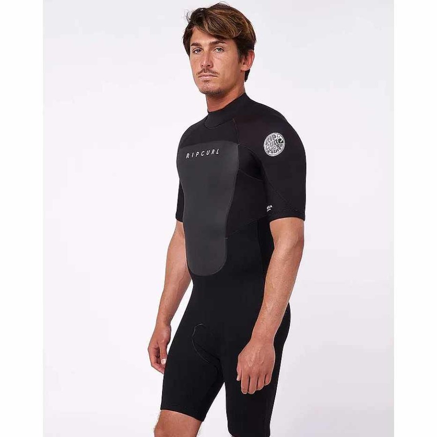 Wetsuits>Mens>Spring Suits & Jackets Rip Curl Wetsuits>Mens>Spring Suits & Jackets | Rip Curl Omega 2Mm Bz Springsuit Black