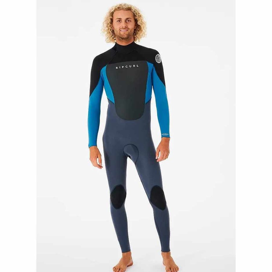 Wetsuits>Mens>3/2 Fullsuits Rip Curl Wetsuits>Mens>3/2 Fullsuits | Rip Curl 3/2 Omega Bz Steamer Wetsuit Blue