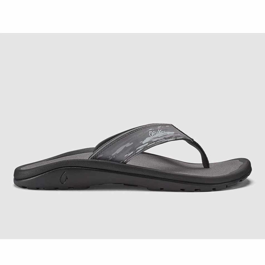 Clothing>Mens>Flip Flops OluKai Clothing>Mens>Flip Flops | Olukai Ohana Pa'I Sandals Pavement-Camo