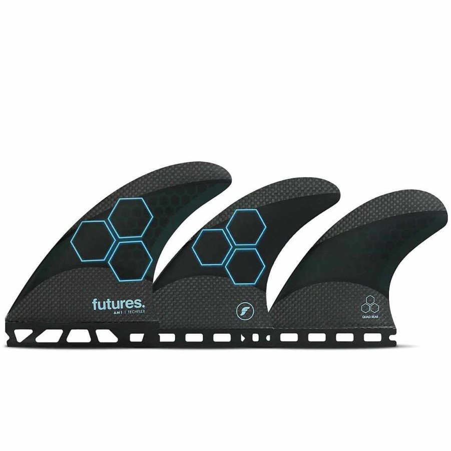 Surfboard Accessories>Fins Futures Surfboard Accessories>Fins | Futures Am1 Techflex 5-Fin Surfboard Fin Set-Medium