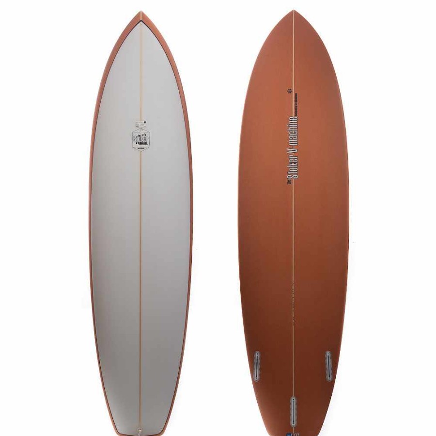 Surfboards>Midlengths Anderson Surfboards>Midlengths | Anderson 7'2 Stoker V Machine "Crystal Ship" Surfboard