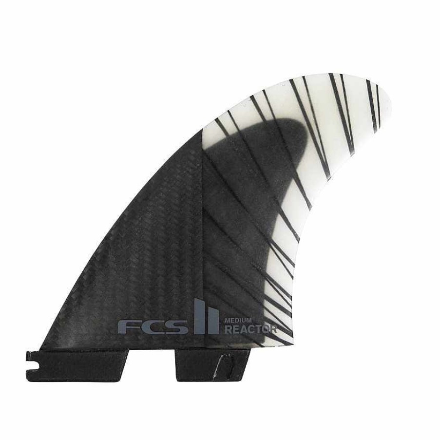 Surfboard Accessories>Fins FCS Surfboard Accessories>Fins | Fcs Ii Reactor Pc Carbon Large Thruster Surfboard Fins