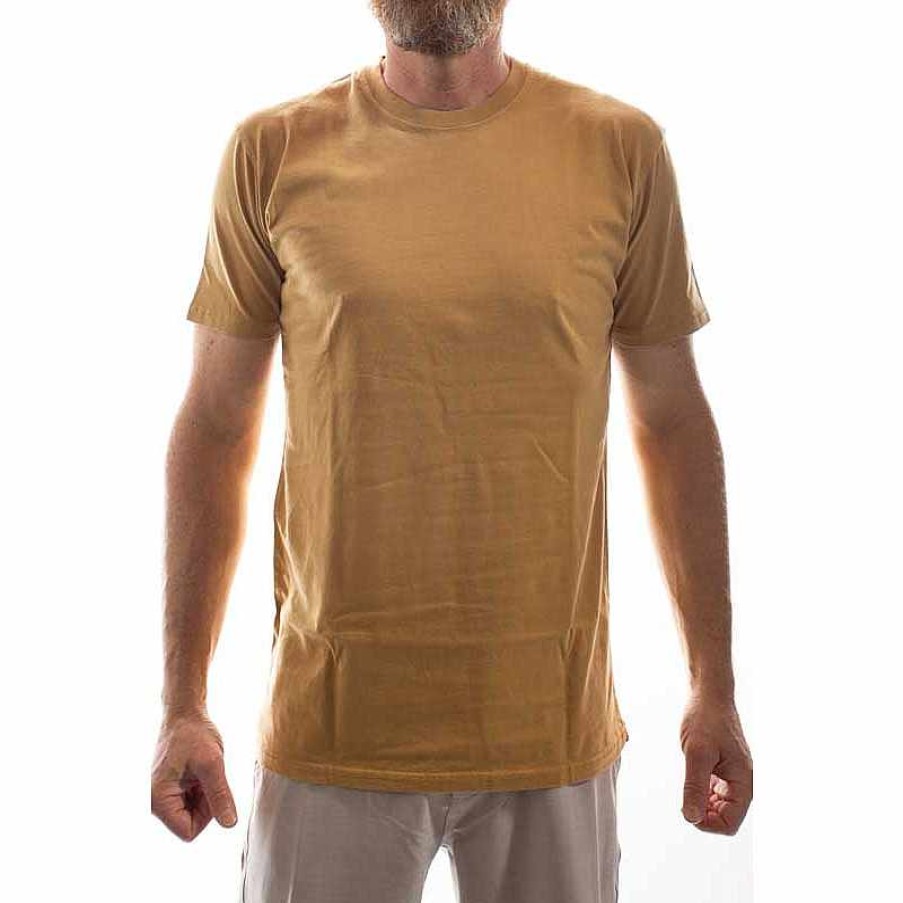 Clothing>Mens>Tops RIDER SHACK Surf Clothing>Mens>Tops | Faded Tee Mustard