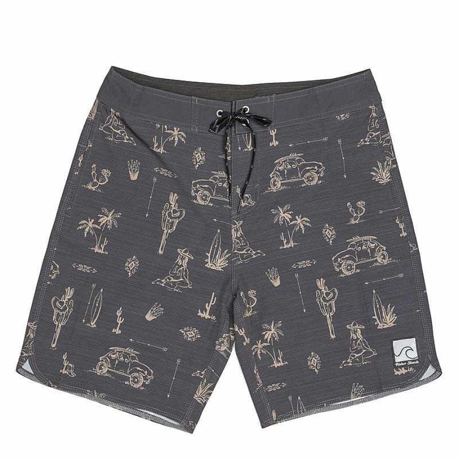 Clothing>Mens>Boardshorts Rider Shack Clothing>Mens>Boardshorts | Rider Camino 4-Way Stretch Boardshort Brown