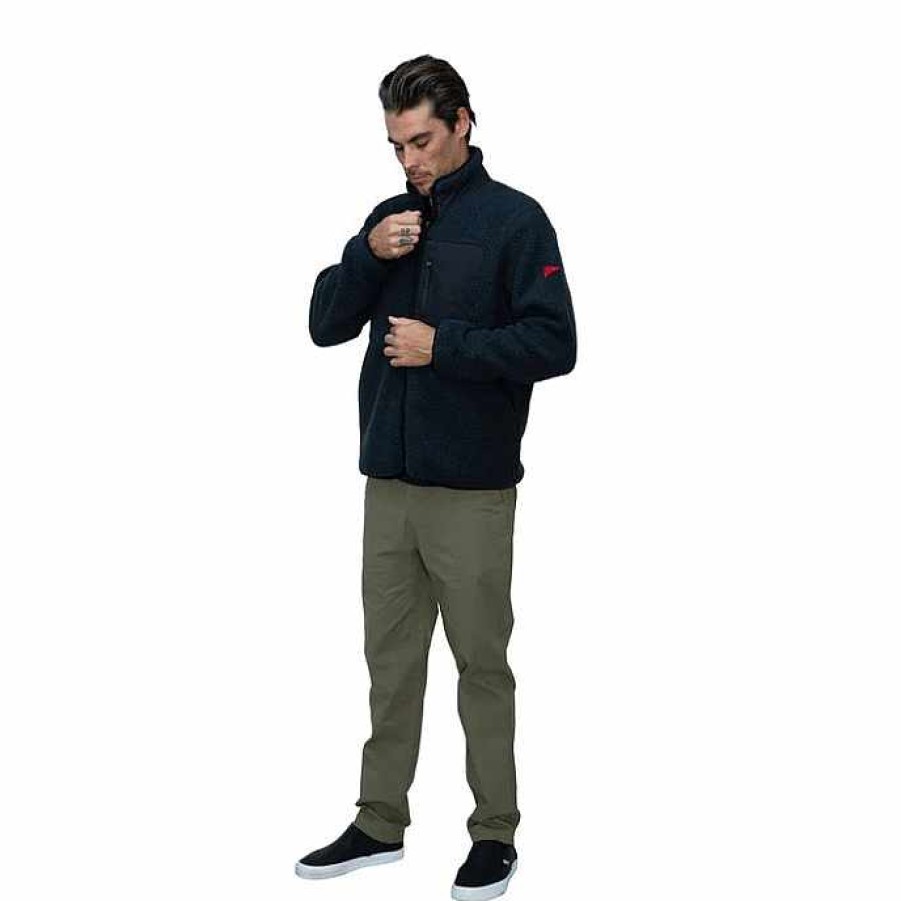 Clothing>Mens>Tops Florence Marine X Clothing>Mens>Tops | Florence Marine X High Pile Utility Fleece Jacket Black