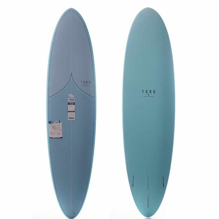 Surfboards>Midlengths Torq Surfboards>Midlengths | Torq 7'2 Fun Vortex Pattern Surfboard