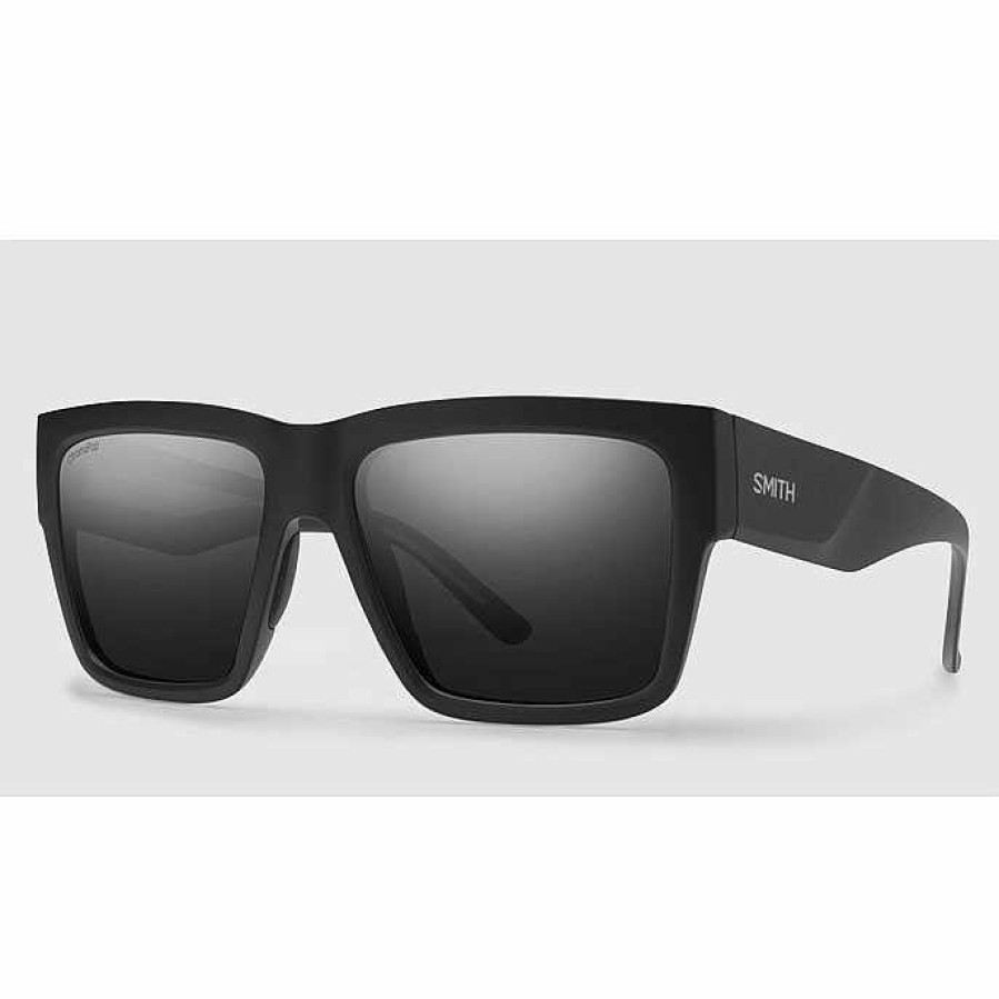 Clothing>Mens>Sunglasses Smith Clothing>Mens>Sunglasses | Smith Optics Lineup Matte Black/Polar Black