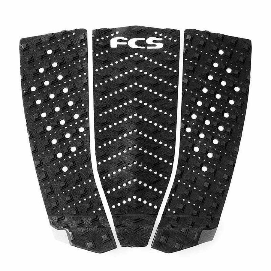 Surfboard Accessories>Traction Pads FCS Surfboard Accessories>Traction Pads | Fcs T-3W Black Charcoal Surfboard Traction Pad