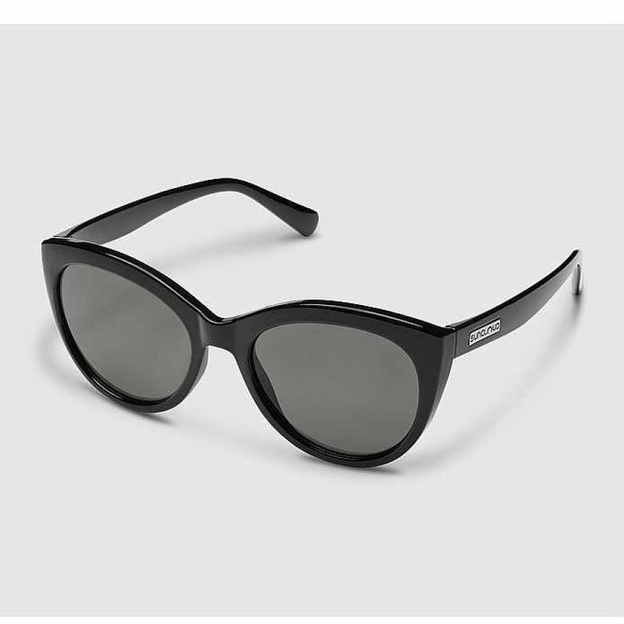 Clothing>Womens>Sunglasses Suncloud Clothing>Womens>Sunglasses | Suncloud Cityscape Black Grey Polar Lens Sunglasses