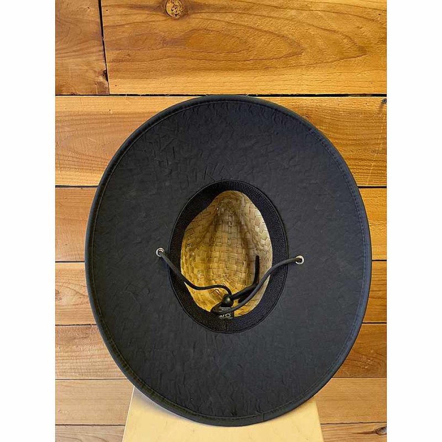 Clothing>Mens>Accessories Rider Shack Clothing>Mens>Accessories | Rider Shack Jetty Straw Hat Black