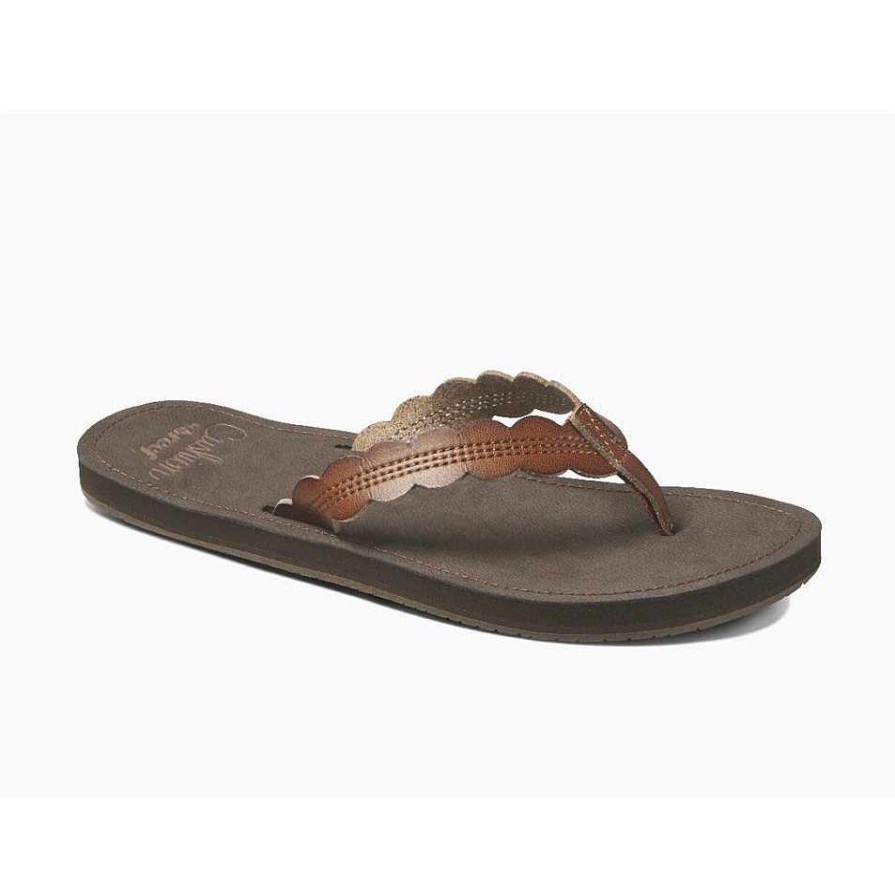 Clothing>Womens>Flip Flops Reef Clothing>Womens>Flip Flops | Reef Cushion Celine Women'S Flip Flops Rust